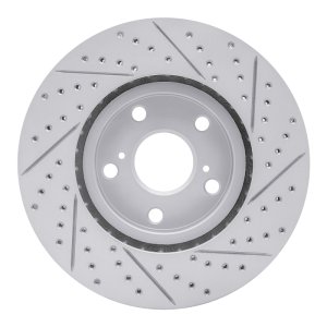 Lexus IS250 Brake Rotor (1) - Front Left - DFC - Geoperf Rotors - Drill & Slot - `06-`15