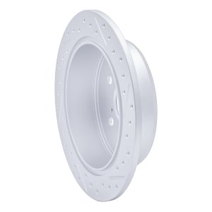 Lexus IS250 Brake Rotor (1) - Rear Left - DFC - Geoperformance - Drilled & Slotted - `06-`15