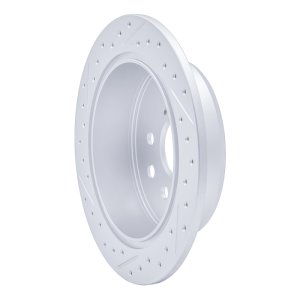 Lexus IS250 Brake Rotor (1) - Rear Right - DFC - Drilled & Slotted Geoperformance - `06-`15