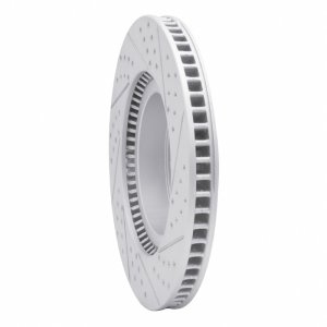 Lexus Ls460 Brake Rotor (1) - Front Left - DFC - Drilled & Slotted Geoperformance - `07-`23