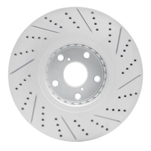 Lexus Gs350 Brake Rotor (1) - Front - DFC - Drilled & Slotted Geoperformance - `07-`11