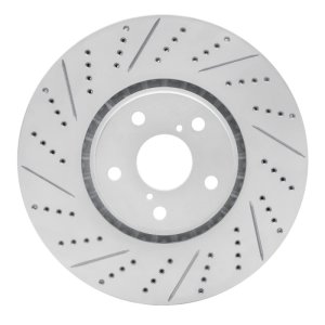 Lexus Gs350 Brake Rotor (1) - Front - DFC - Drilled & Slotted Geoperformance - `07-`11