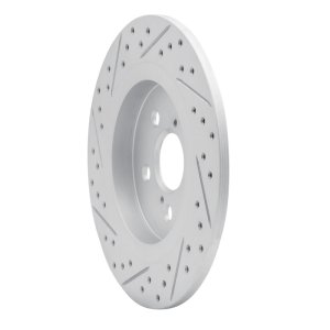 Lexus Ct200H Brake Rotor (1) - Rear Right - DFC - Geoperformance Drilled & Slotted - `11-`17