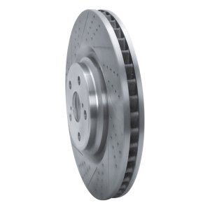 Lexus LS460 Brake Rotor (1) - Front - DFC - Geoperformance Drilled & Slotted - `10-`17 Lexus LS460 Brake Rotor (1) - Front - DFC - Geoperformance Drilled & Slotted - `10-`17