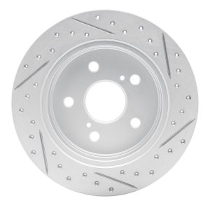 Lexus Nx300H Brake Rotor (1) - Rear Left - DFC - Drilled & Slotted Geoperformance - `15-`26 Lexus Nx300H Brake Rotor (1) - Rear Left - DFC - Drilled & Slotted Geoperformance - `15-`26