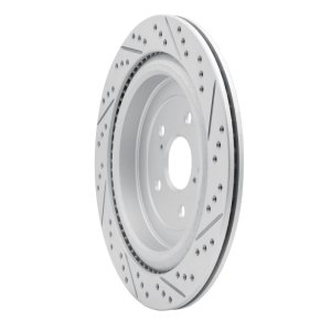 Lexus Rx350 Brake Rotor (1) - Rear Left - DFC - Drilled & Slotted Geoperformance - `16-`22 Lexus Rx350 Brake Rotor (1) - Rear Left - DFC - Drilled & Slotted Geoperformance - `16-`22