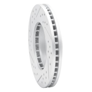 Toyota Camry Brake Rotor (1) - Front Right - DFC - Geoperformance Drilled & Slotted - `92-`01