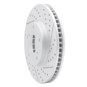 Lexus ES300 Brake Rotor (1) - Front Right - DFC - Geoperformance Rotors - Drilled & Slotted - `92-`06