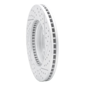 Lexus Rx300 Brake Rotor (1) - Front Left - DFC - Drilled & Slotted Geoperformance - `99-`07