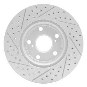 Lexus Rx300 Brake Rotor (1) - Front Right - DFC - Geoperformance Drilled & Slotted - `99-`07