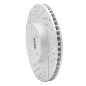 Pontiac Vibe Brake Rotor (1) - Front Left - DFC - Geoperformance Rotor - Drilled and Slotted - `00-`10