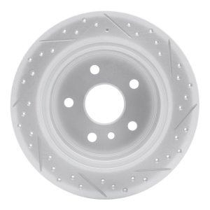 Toyota Avalon Brake Rotor (1) - Rear Left - DFC - Geoperformance Rotor - Drilled and Slotted - `00-`04