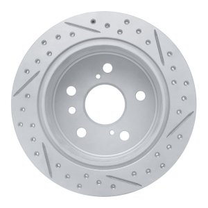 Lexus ES330 Brake Rotor (1) - Rear Left - DFC - Drilled & Slotted Geoperformance - `02-`08 Lexus ES330 Brake Rotor (1) - Rear Left - DFC - Drilled & Slotted Geoperformance - `02-`08