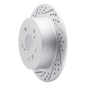 Lexus Ct200H Brake Rotor (1) - Front Right - DFC - Drilled & Slotted Geoperformance - `10-`17