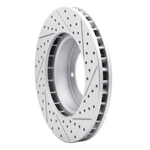 Lexus Lx470 Brake Rotor (1) - Front Left - DFC - Drilled & Slotted Geoperformance - `98-`07