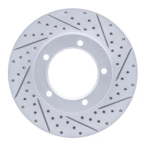 Lexus Lx470 Brake Rotor (1) - Front Right - DFC - Drilled & Slotted Geoperformance Rotor - `98-`07