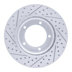 Lexus Lx470 Brake Rotor (1) - Front Right - DFC - Drilled & Slotted Geoperformance Rotor - `98-`07