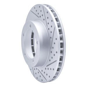 Lexus Lx470 Brake Rotor (1) - Front Right - DFC - Drilled & Slotted Geoperformance Rotor - `98-`07