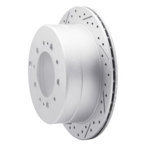 Lexus Lx470 Brake Rotor (1) - Rear Left - DFC - Geoperformance Drilled & Slotted - `98-`07 Lexus Lx470 Brake Rotor (1) - Rear Left - DFC - Geoperformance Drilled & Slotted - `98-`07