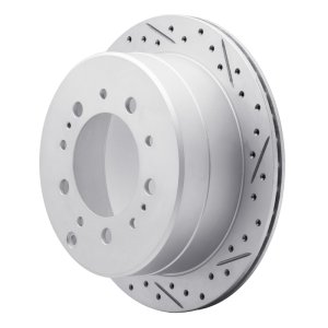 Lexus Lx470 Brake Rotor (1) - Rear Right - DFC - Drilled & Slotted Geoperformance - `98-`07 Lexus Lx470 Brake Rotor (1) - Rear Right - DFC - Drilled & Slotted Geoperformance - `98-`07