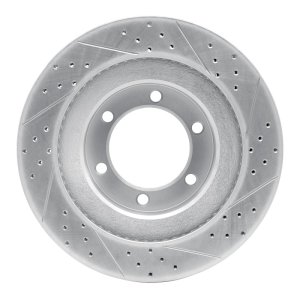 Lexus Gx470 Brake Rotor (1) - Front Left - DFC - Drilled & Slotted Geoperformance - `03-`09