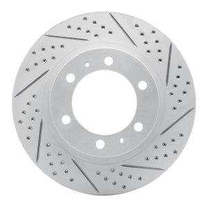 Toyota 4Runner Brake Rotor (1) - Front Right - DFC - Drilled & Slotted Geoperformance - `03-`23 Toyota 4Runner Brake Rotor (1) - Front Right - DFC - Drilled & Slotted Geoperformance - `03-`23