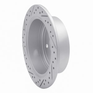 Lexus RX330 Brake Rotor (1) - Rear Right - DFC - Drilled & Slotted Geoperformance - `04-`09