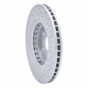 Lexus Nx300 Brake Rotor (1) - Front Left - DFC - Drilled & Slotted Geoperformance - `08-`21