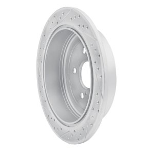 Lexus RX350 Brake Rotor (1) - Rear Right - DFC - Geoperformance Drilled & Slotted - `10-`20