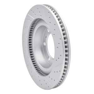 Lexus Gx460 Brake Rotor (1) - Front Left - DFC - Drilled & Slotted Geoperformance - `10-`24 Lexus Gx460 Brake Rotor (1) - Front Left - DFC - Drilled & Slotted Geoperformance - `10-`24