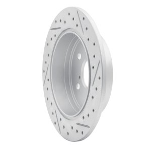 Toyota Camry Brake Rotor (1) - Rear Left - DFC - Drilled & Slotted Geoperformance - `18-`24 Toyota Camry Brake Rotor (1) - Rear Left - DFC - Drilled & Slotted Geoperformance - `18-`24