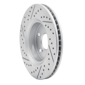 Toyota C-Hr Brake Rotor (1) - Front Right - DFC - Geoperformance Rotor - Drilled and Slotted - `18-`22