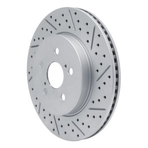 Toyota Corolla Brake Rotor (1) - Front Right - DFC - Drilled & Slotted Geoperformance - `19-`26 Toyota Corolla Brake Rotor (1) - Front Right - DFC - Drilled & Slotted Geoperformance - `19-`26