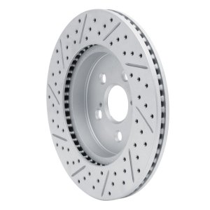 Toyota Corolla Brake Rotor (1) - Front Right - DFC - Drilled & Slotted Geoperformance - `19-`26 Toyota Corolla Brake Rotor (1) - Front Right - DFC - Drilled & Slotted Geoperformance - `19-`26