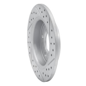 Mazda 3 Brake Rotor (1) - Rear Left - DFC - Drilled & Slotted Geoperformance - `04-`13