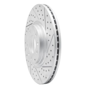 Mazda 6 Brake Rotor (1) - Front Right - DFC - Drilled & Slotted Geoperformance - `06-`07