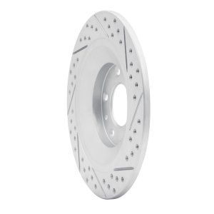 Mazda 6 Brake Rotor (1) - Rear Left - DFC - Geoperformance Drilled & Slotted - `06-`07