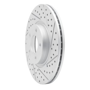 Mazda 3 Brake Rotor (1) - Front Right - DFC - Drilled & Slotted Geoperformance - `07-`13