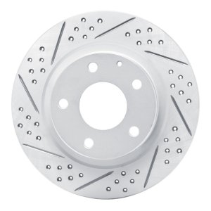 Mazda 6 Brake Rotor (1) - Rear Left - DFC - Drilled & Slotted Geoperformance - `14-`21