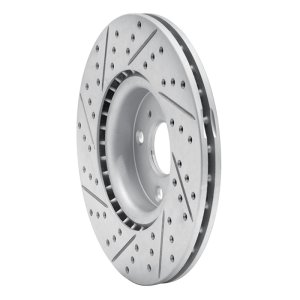 Mazda MX-5 Miata Brake Rotor (1) - Front Right - DFC - Drilled & Slotted Geoperformance - `16-`25
