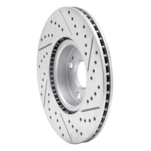 Mazda MX-5 Miata Brake Rotor (1) - Front Left - DFC - Geoperformance Rotor - Drilled and Slotted - `16-`25