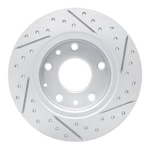 Mazda CX-30 Brake Rotor (1) - Rear Left - DFC - Drilled and Slotted Geoperformance - `14-`25