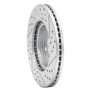 Scion Xa Brake Rotor (1) - Front Left - DFC - Drilled & Slotted Geoperformance - `04-`06