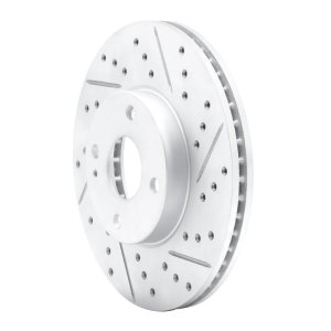 Mazda 2 Brake Rotor (1) - Front Right - DFC - Geoperformance Rotors - Drill & Slot - `16-`25