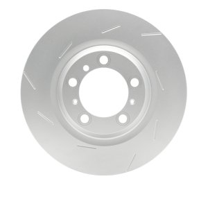 Porsche Panamera Brake Rotor (1) - Left Rear - DFC - Slotted Geomet Coated - `10-`16