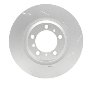 Porsche Panamera Brake Rotor (1) - Right Rear - DFC - Slotted Hi-Carbon Alloy - `10-`16