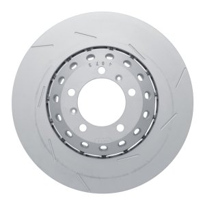 Porsche Panamera Brake Rotor (1) - Right Front - DFC - Hi-Carbon Alloy Geomet Coated Rotor - Slotted - `10-`16