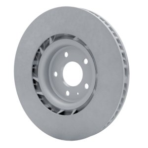 Porsche Macan Brake Rotor (1) - Right Front - DFC - Geomet Coated - Slotted - `15-`23