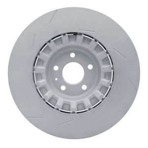 Porsche Macan Brake Rotor (1) - Front Right - DFC - Slotted Hi-Carbon Alloy Geomet Coated - `17-`18