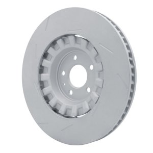 Porsche Macan Brake Rotor (1) - Front Right - DFC - Slotted Hi-Carbon Alloy Geomet Coated - `17-`18